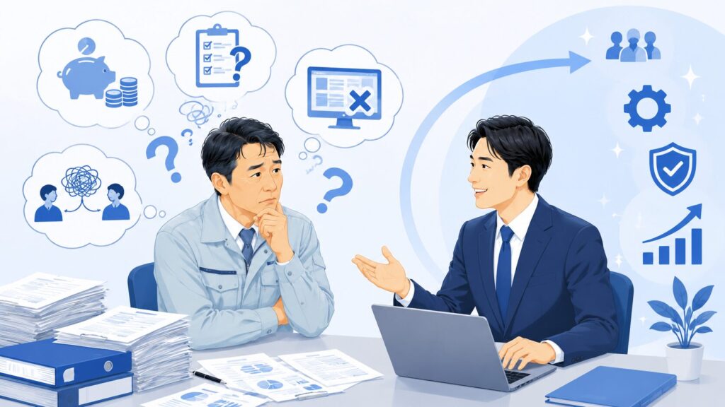「システム開発を外注したいが、丸投げが不安」という声